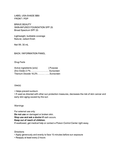 82953-059 (Label Usa Shade Bb9   0001)